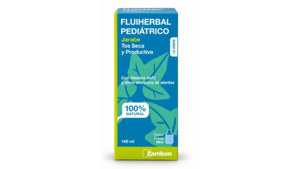 Fluiherbal Pediátrico Xarope 140Ml