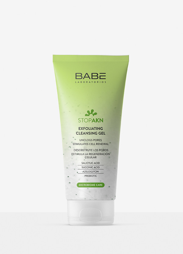Babe Stop AKN Gel Limpeza Esfoliante 200ml Babe Stop AKN Gel Limpeza Esfoliante 200ml