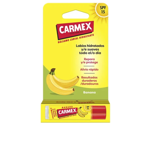 Carmex Stick Hidratante Labial SPF15 Banana - 4,25g