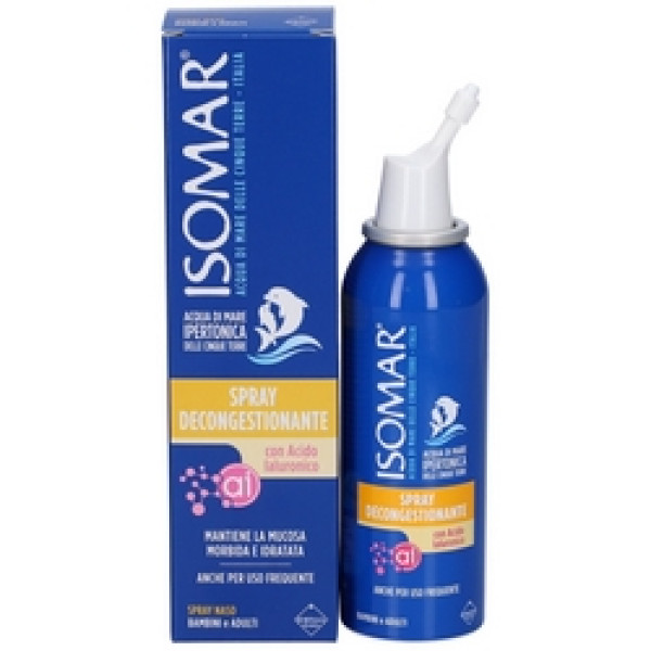 Isomar Spray Descongestionante c/ Acido hialuronico - 100ml Isomar Spray Descongestionante c/ Acido hialuronico - 100ml