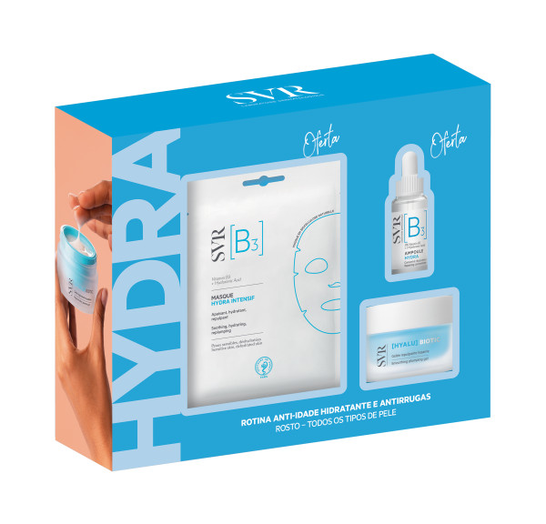 SVR Biotic Hyalu Gel 50ml + Oferta Ampoule B3 10ml + Oferta Masque Hydra Intensif SVR Biotic Hyalu Gel 50ml + Oferta Ampoule B3 10ml + Oferta Masque Hydra Intensif