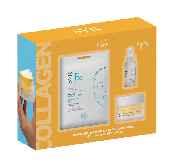 SVR Biotic Collagen Creme 50ml + Oferta Ampoule C Anti-Oxidante 10ml + Oferta Masque Hydra Intensif