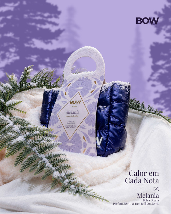 Bow Bag Melania Perfume 30ml + Bow Melania Deo Roll-On 50ml Bow Bag Melania Perfume 30ml + Bow Melania Deo Roll-On 50ml
