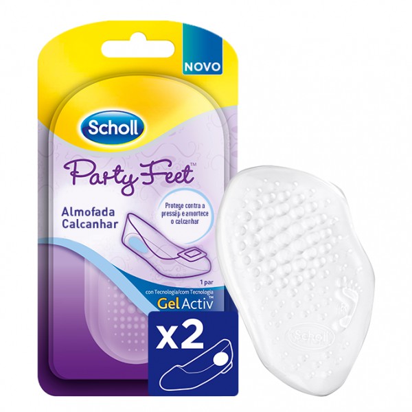 Scholl Gelactiv Party Feet Almofada Calcanhar