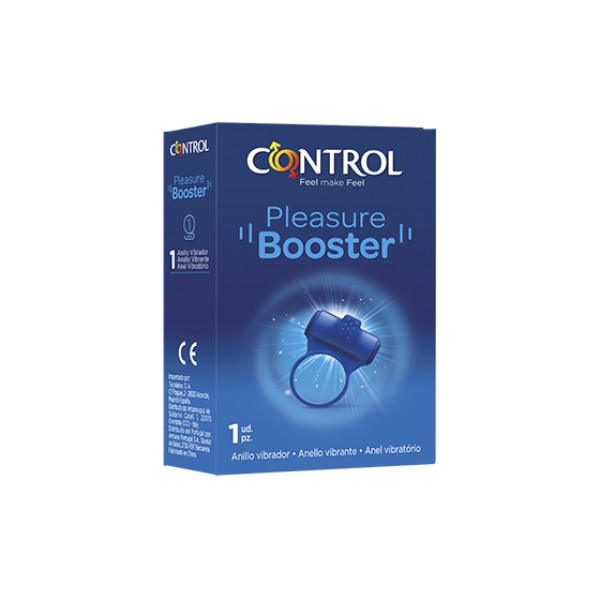 Control Pleasure Booster Anel Vibratorio